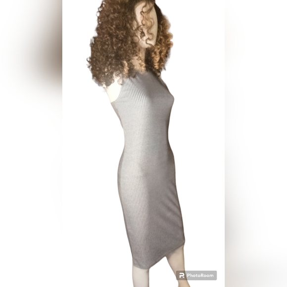 Cotton On Dresses & Skirts - Ribbed Midi Bodycon Tank Dress S‎ Blue/denim